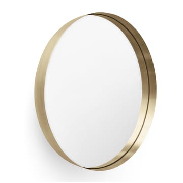 Darkly mirror medium - brushed brass - Audo Copenhagen