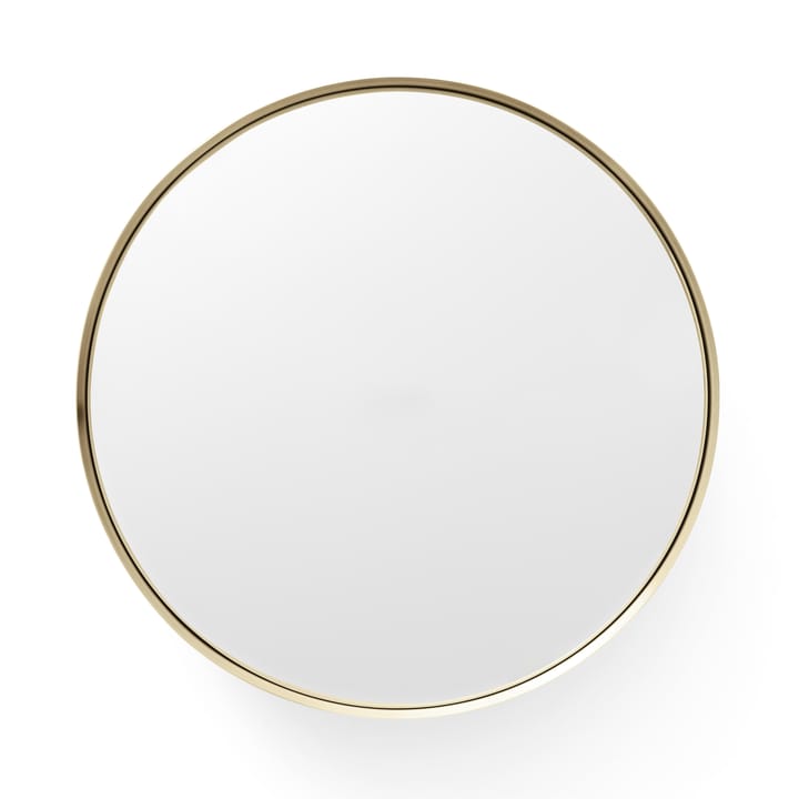 Darkly mirror medium - brushed brass - Audo Copenhagen