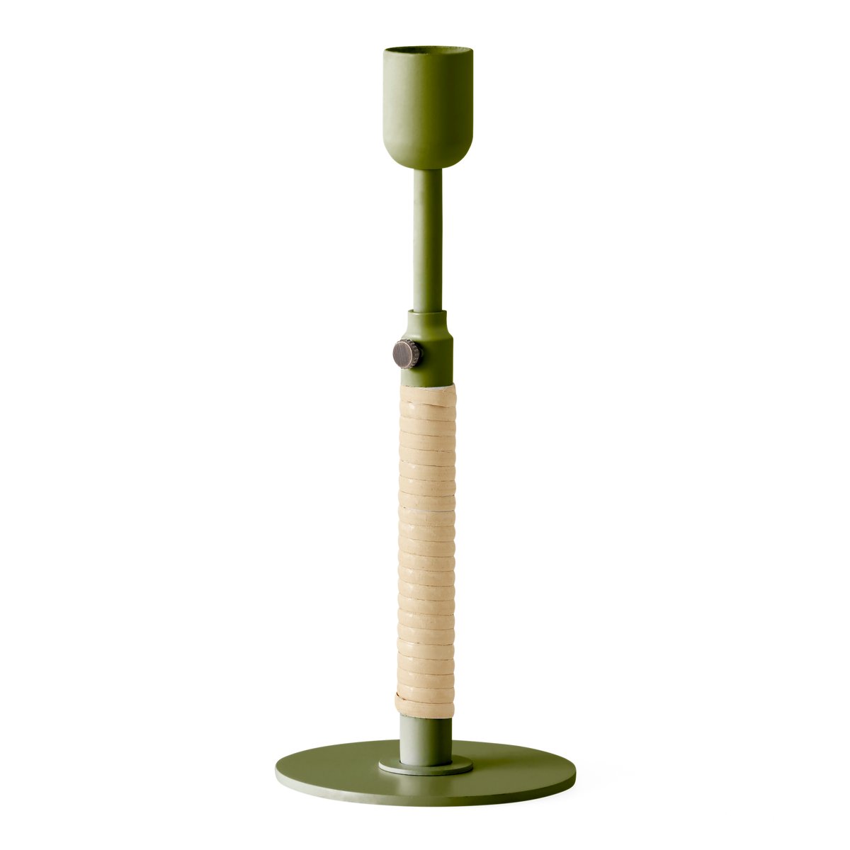 Audo Copenhagen Duca candle sticks Olive green | Scandinavian Design | Candle holders | Green