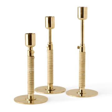 Duca candle sticks - Polished brass - Audo Copenhagen