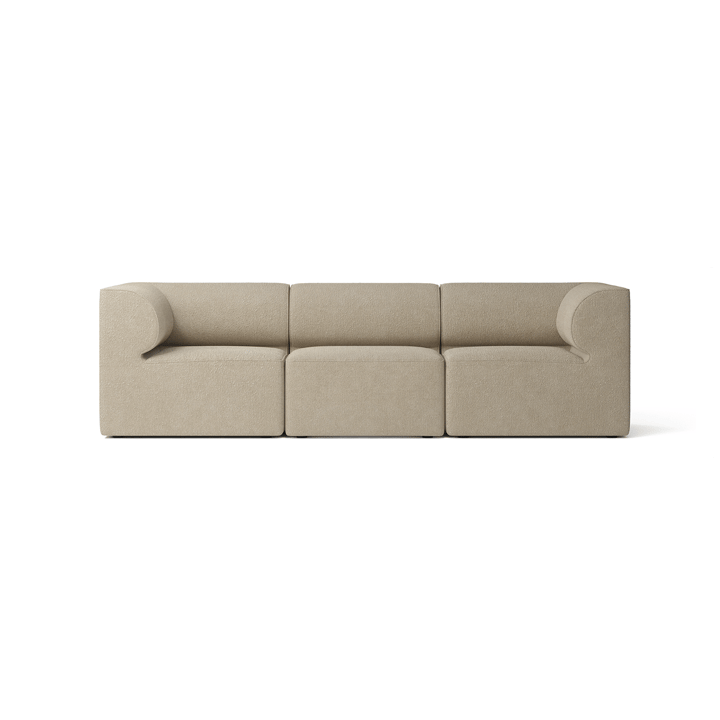 Eave 86 modular sofa configuration 2 - 3-seat fabric bouclé 02 beige - Audo Copenhagen