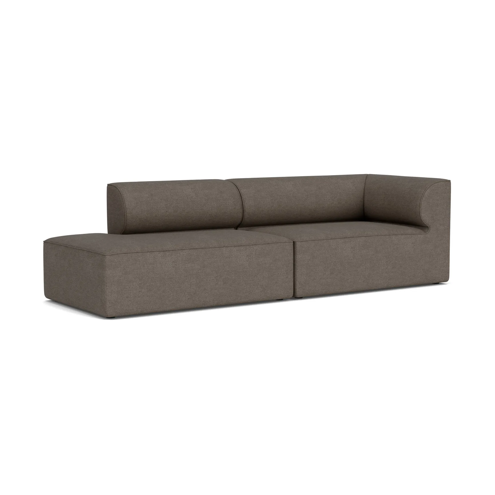 Eave 86 modular sofa configuration 4, Audo Bouclé 16 (Dark Grey) Audo Copenhagen