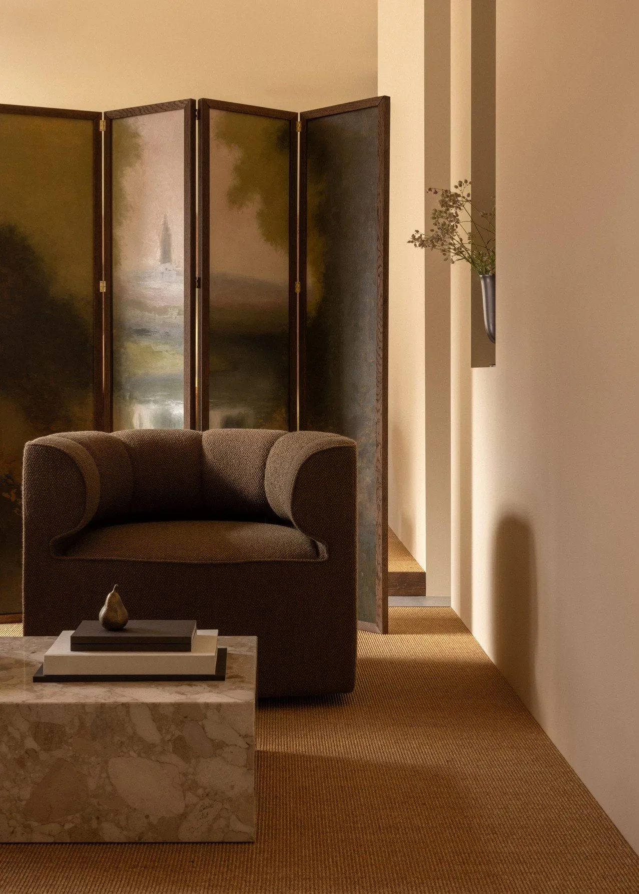 Eave Seamline lounge chair, Siennatonal 12 Audo Copenhagen