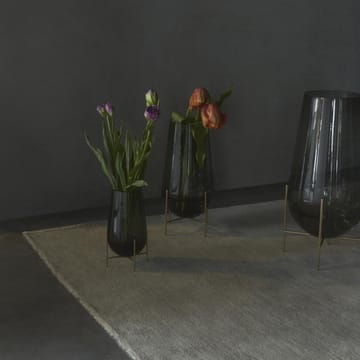 Échasse medium vase - smoke-coloured glass - Audo Copenhagen