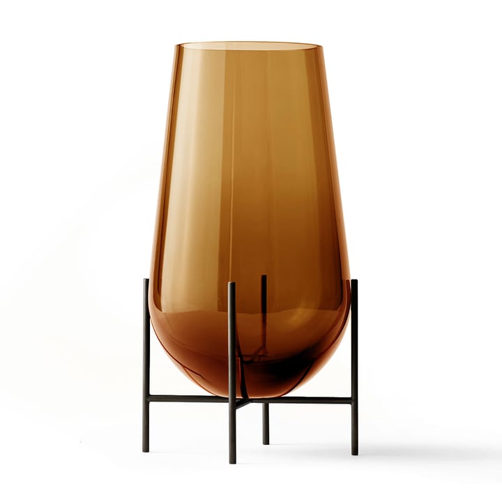 Echasse vase M, Amber-bronzed brass Audo Copenhagen