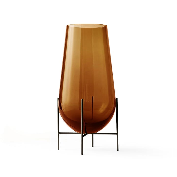 Echasse vase S, Amber-bronzed brass Audo Copenhagen