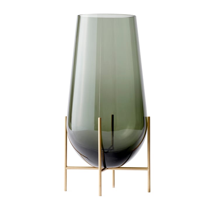 Echasse Vase - Smoke coloured glass - Audo Copenhagen