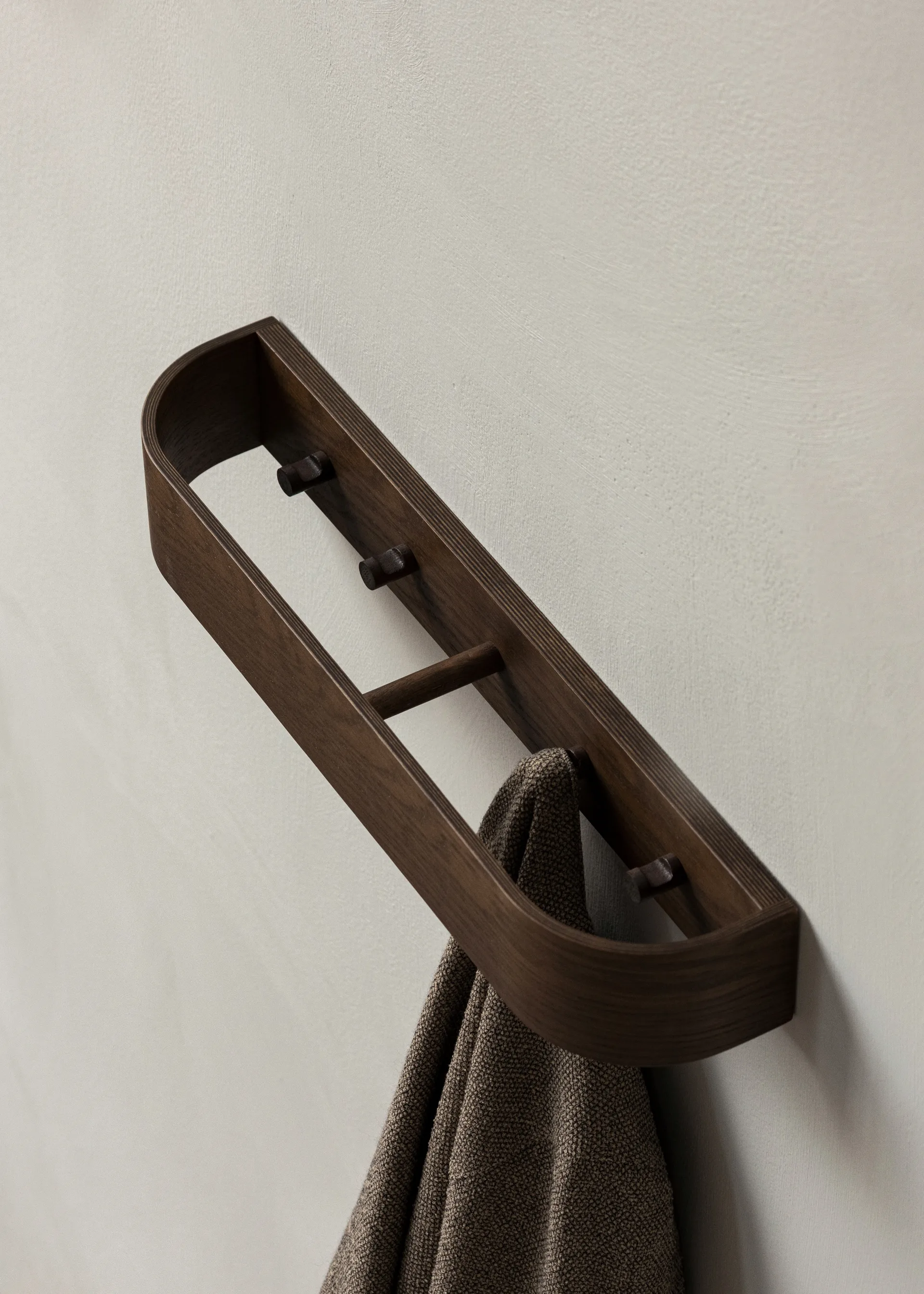 Epoch clothes hanger 50 cm, Dark stained oak Audo Copenhagen