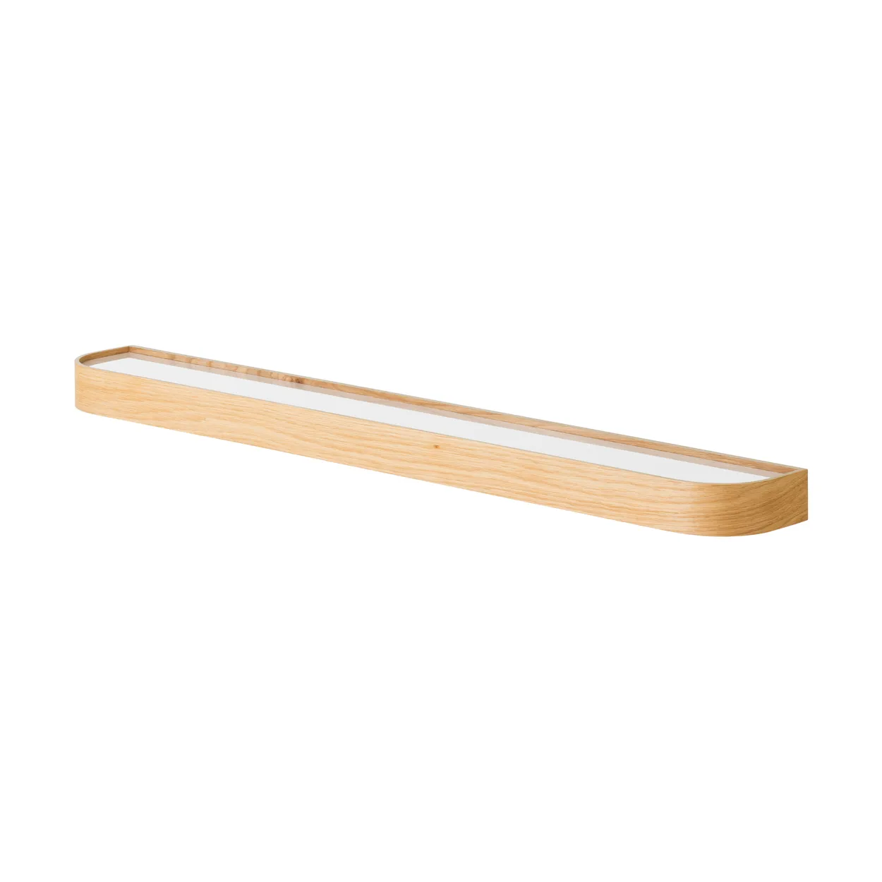 Audo Copenhagen Epoch shelf 150 cm Natural oak-fog | Scandinavian Design | Shelves & shelving systems | Brown