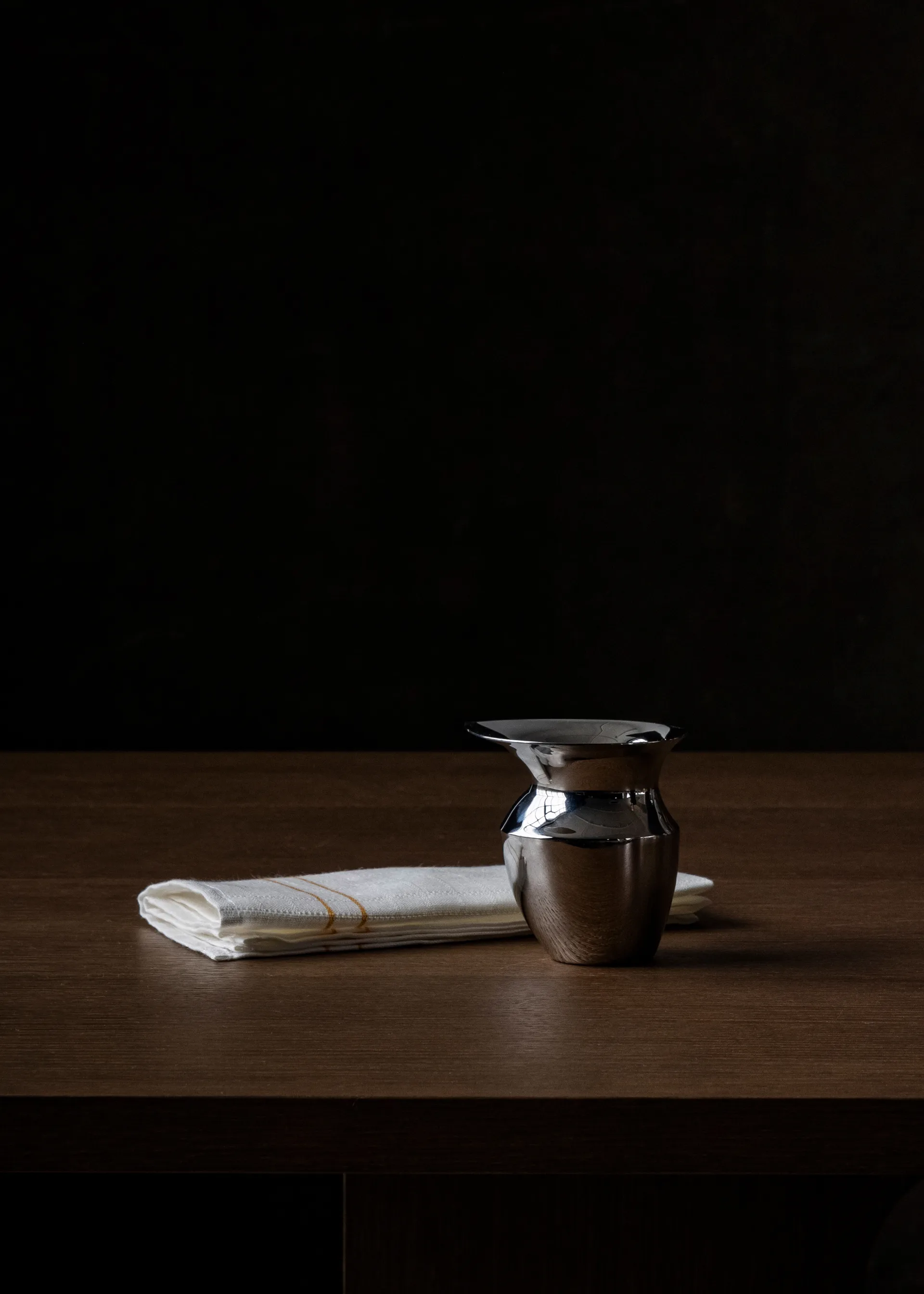 Etruscan pot 10 cm, Stainless steel Audo Copenhagen