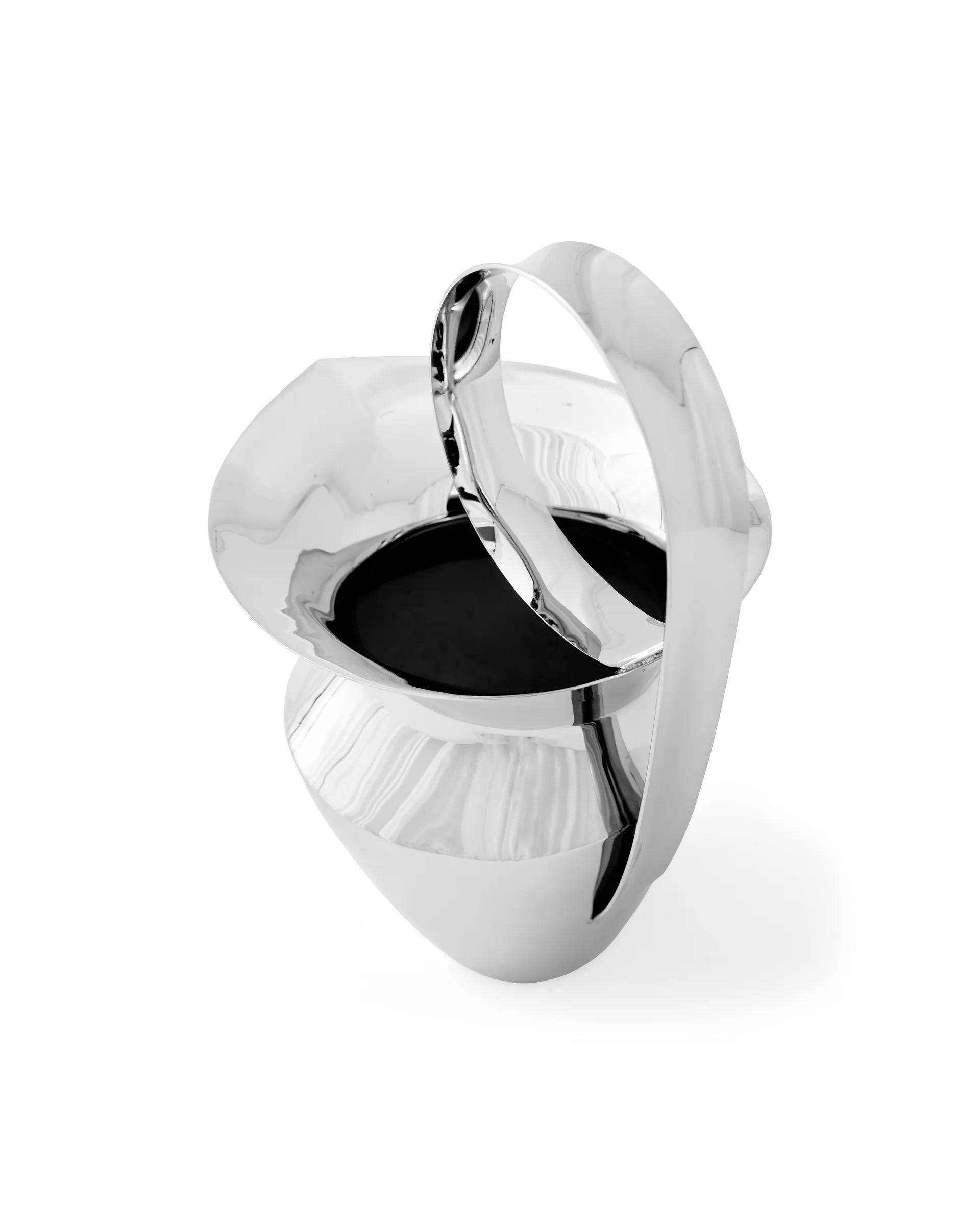 Etruscan pot 30 cm, Stainless steel Audo Copenhagen