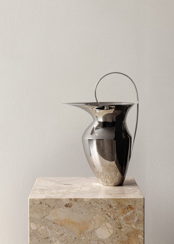 Etruscan pot 33 cm, Stainless steel Audo Copenhagen