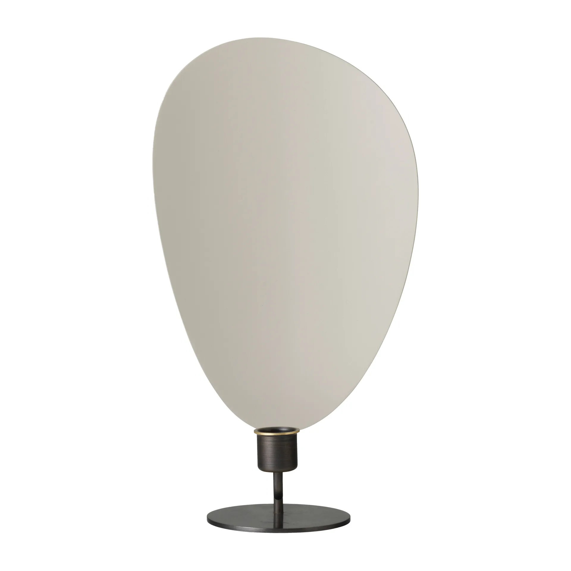 Flambeau candlestick 30 cm, Bronzed brass-grey Audo Copenhagen