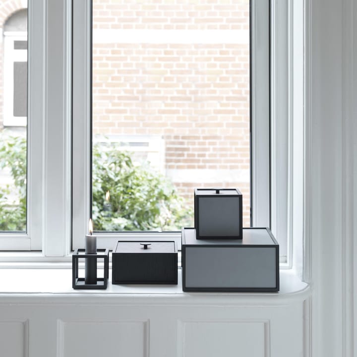 Frame 10 box with lid - dark grey - Audo Copenhagen