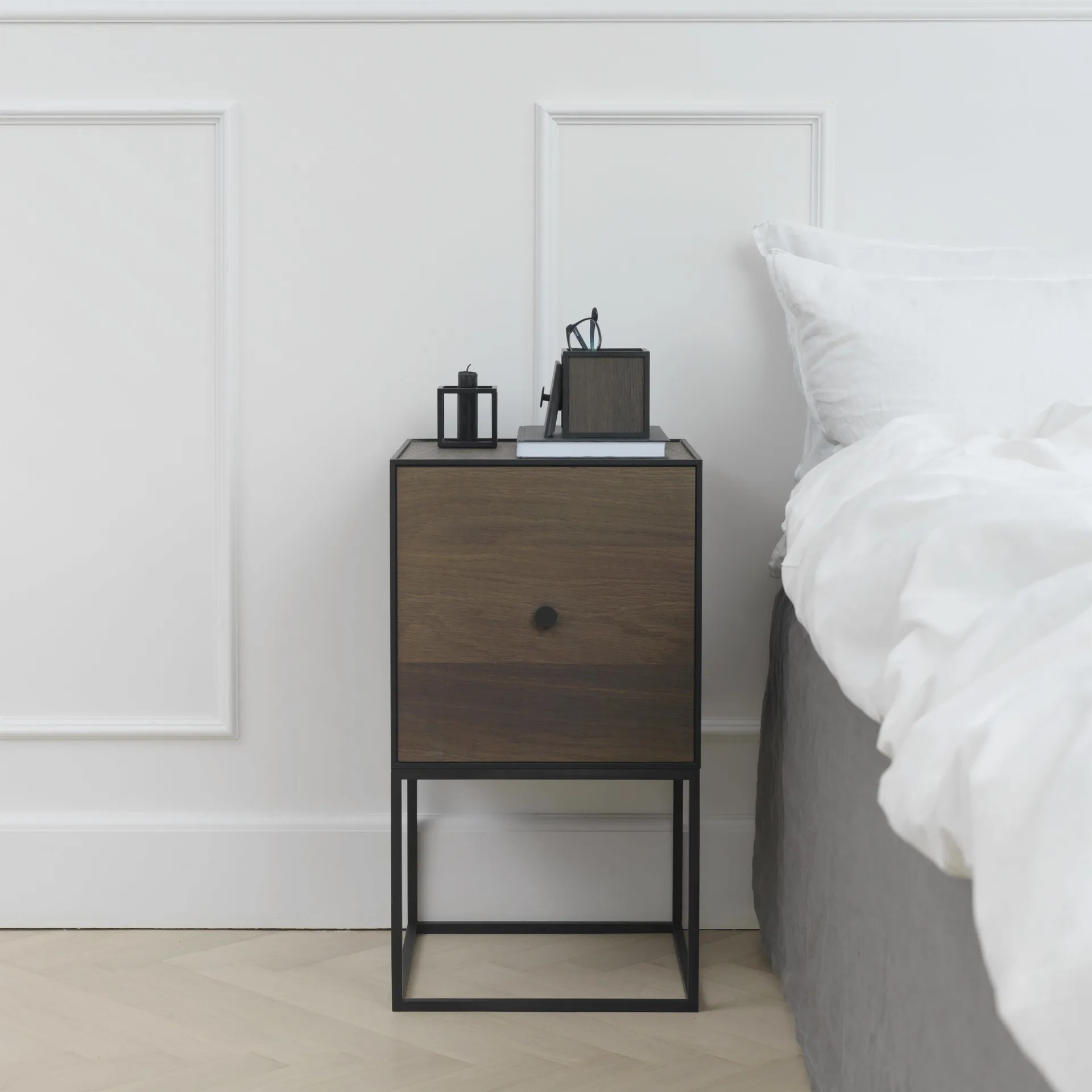 Frame 10 box with lid, smoked oak Audo Copenhagen