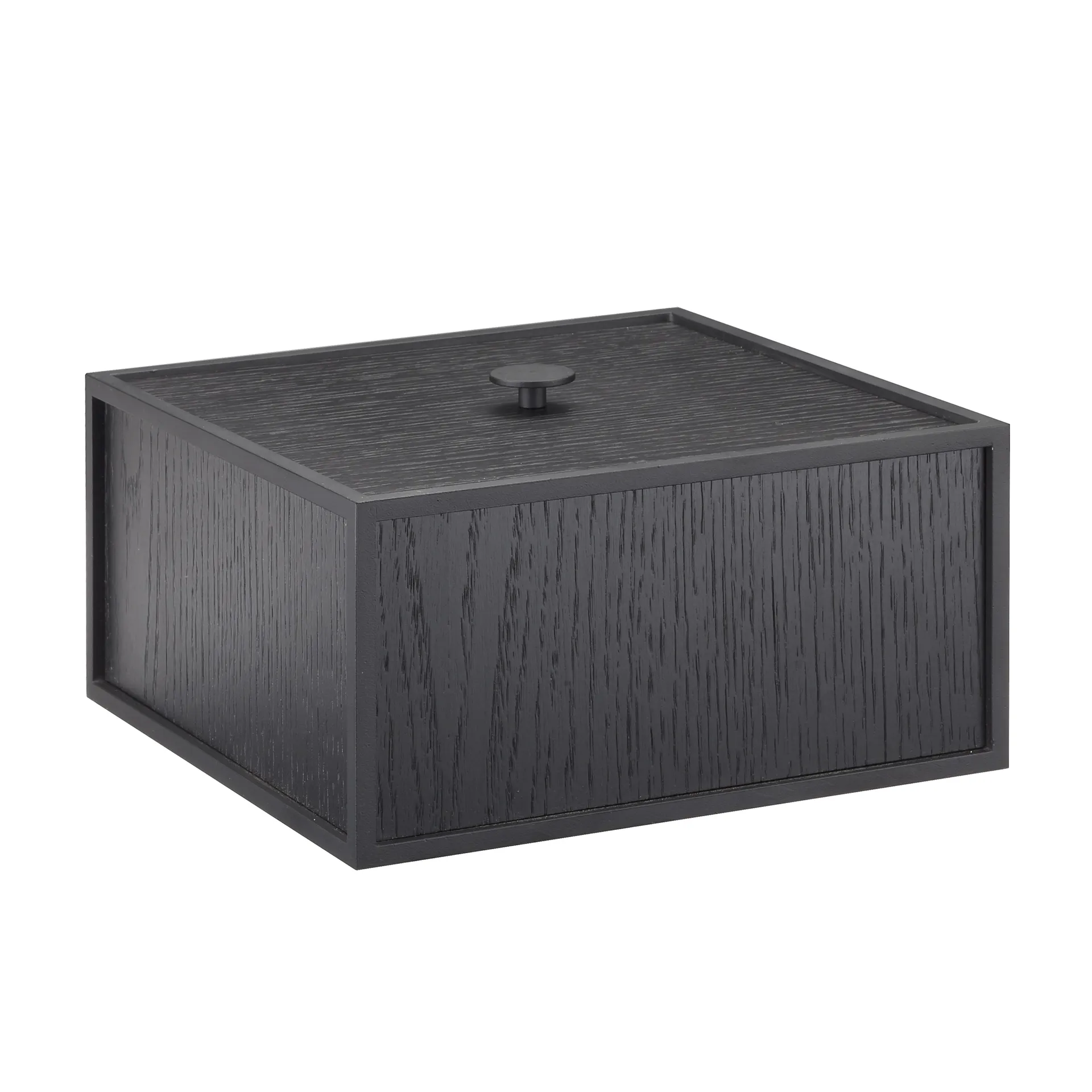 Frame 20 box with lid, black-stained ash Audo Copenhagen