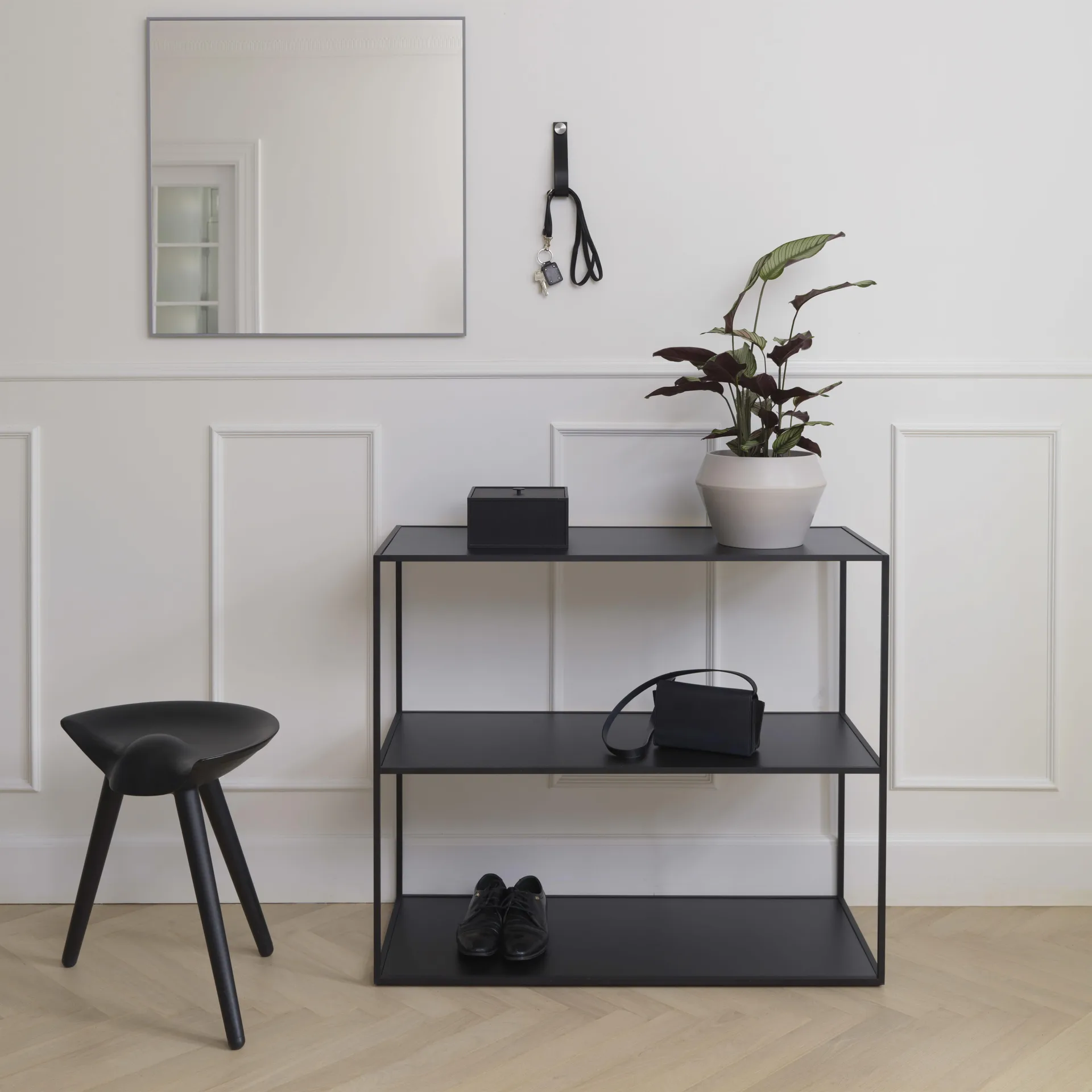 Frame 20 box with lid, black-stained ash Audo Copenhagen