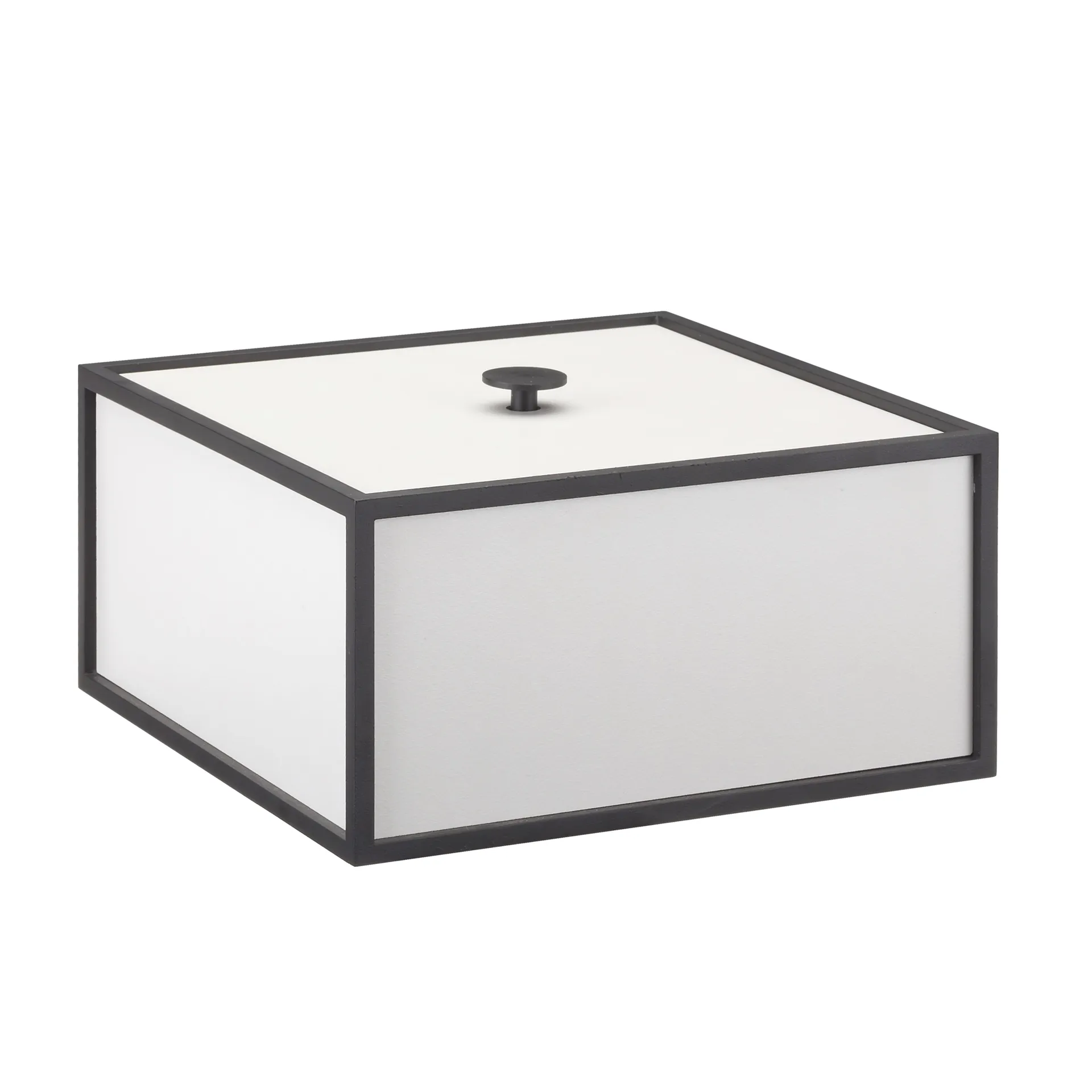 Frame 20 box with lid, light grey Audo Copenhagen
