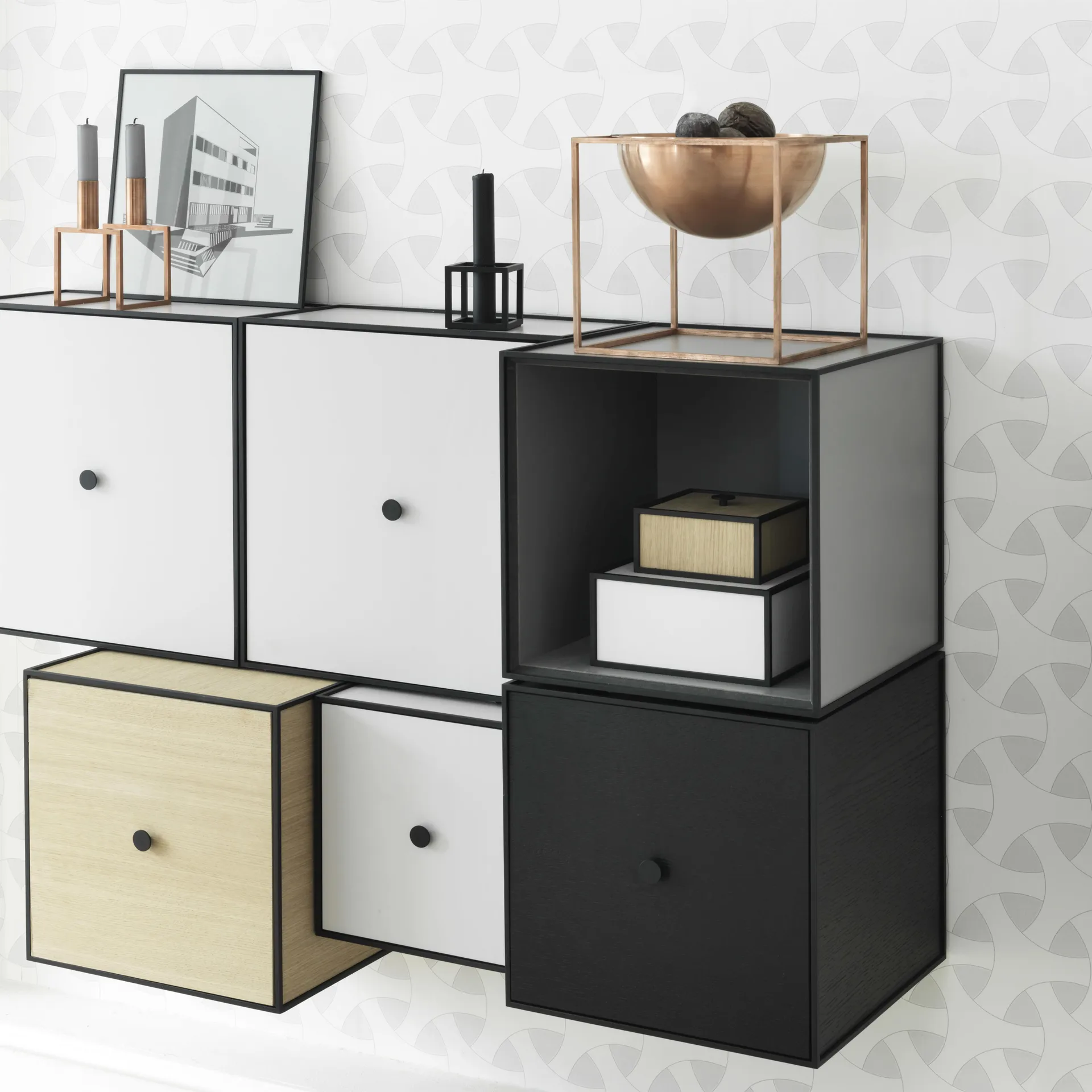 Frame 20 box with lid, white Audo Copenhagen