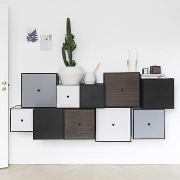 Frame 28 cube with door - black-stained ash - Audo Copenhagen