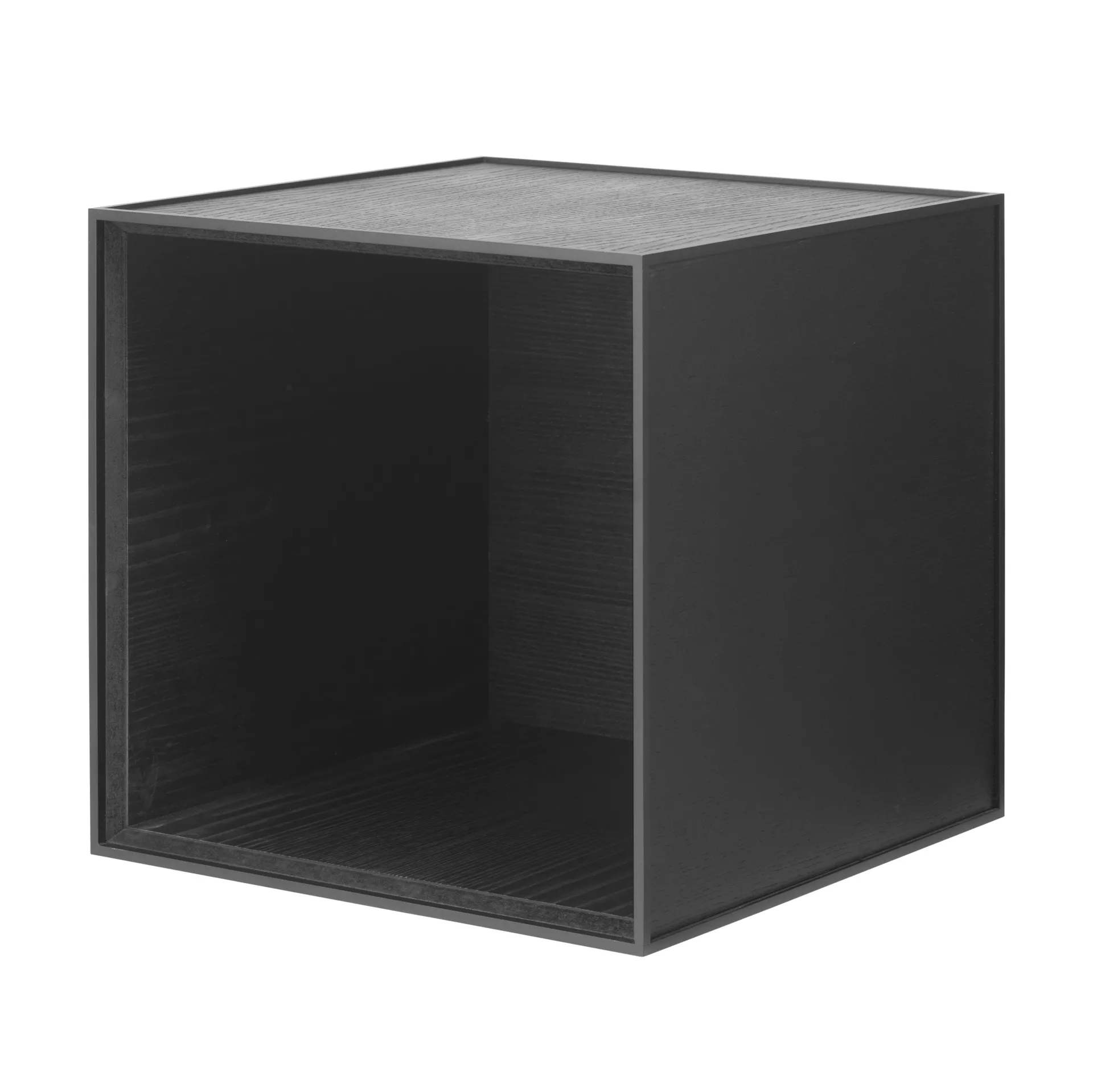 Frame 35 cube without door, black-stained ash Audo Copenhagen