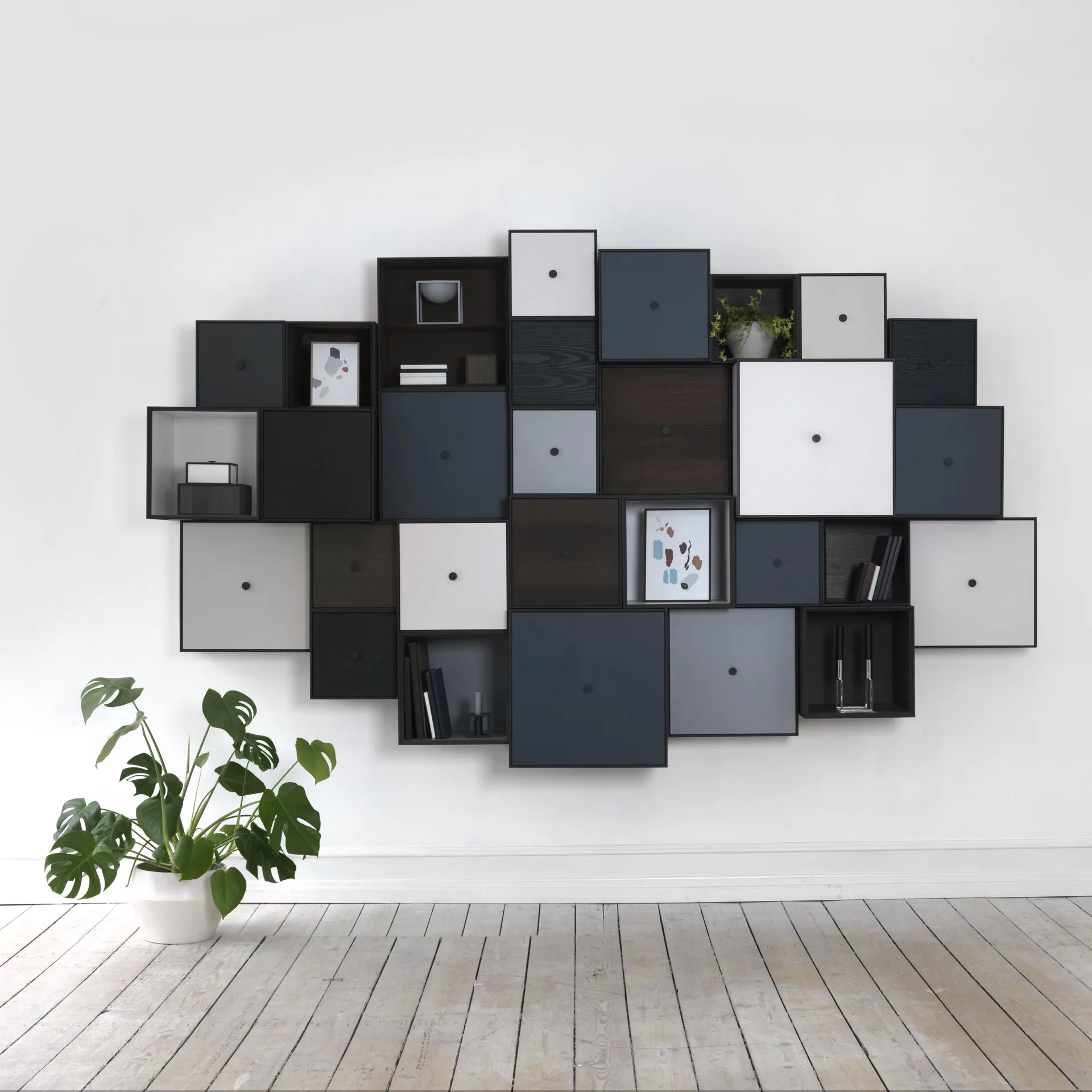 Frame 35 cube without door, light grey Audo Copenhagen
