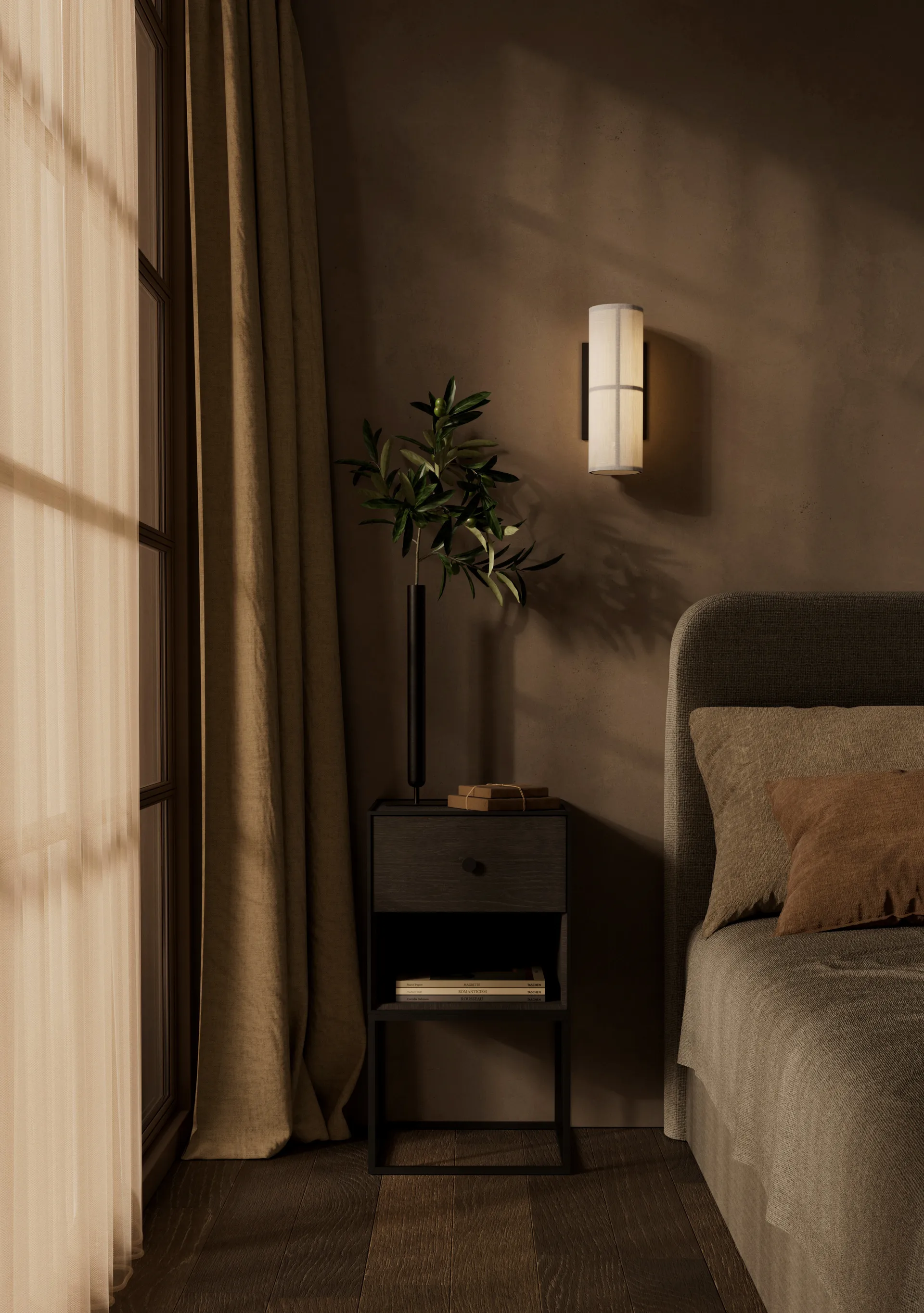 Frame 35 side table, smoked oak Audo Copenhagen