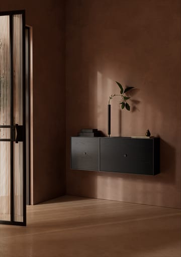 Frame 42 cube with door - black-stained ash - Audo Copenhagen