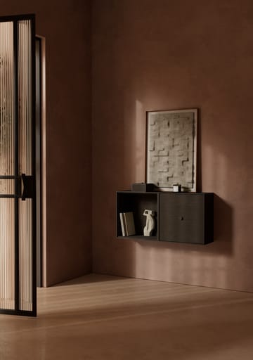 Frame 42 cube with door - smoked oak - Audo Copenhagen