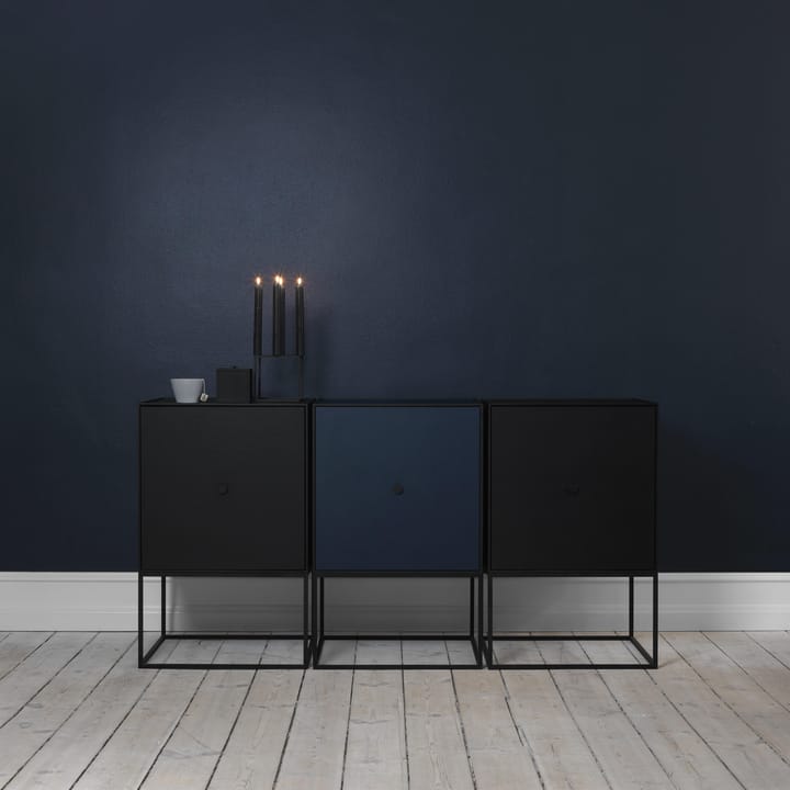 Frame 49 cube with door - black-stained ash - Audo Copenhagen