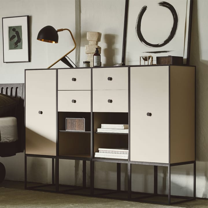Frame 70 storage - Light grey-2 drawers-1 shelf - Audo Copenhagen