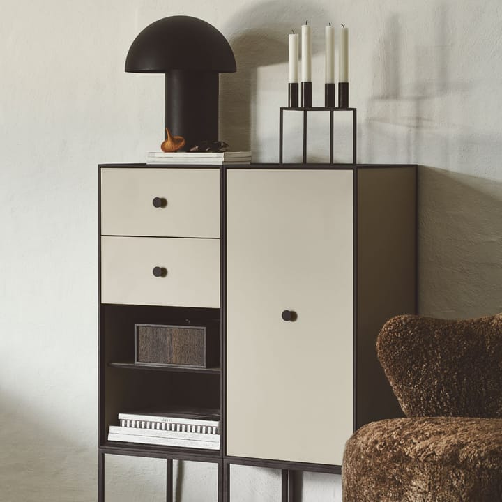 Frame 70 storage, Sand, door, 2 shelf Audo Copenhagen