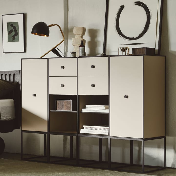 Frame 70 storage, Sand, door, 2 shelf Audo Copenhagen