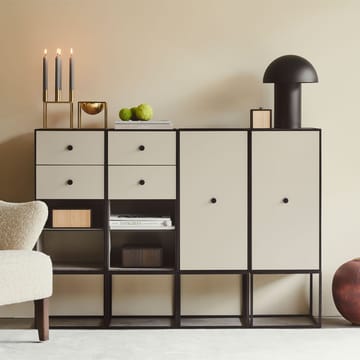 Frame 70 storage - Sand, door, 2 shelf - Audo Copenhagen