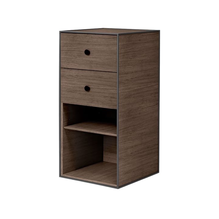 Frame 70 storage - Smoked oak-2 drawers-1 shelf - Audo Copenhagen