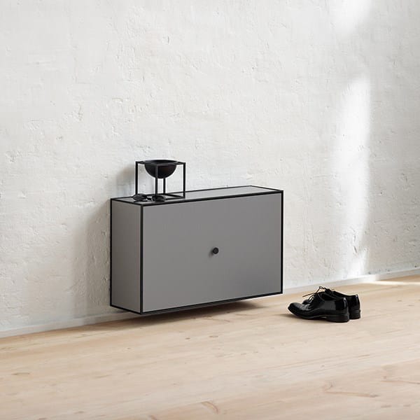 Frame shoe shelf, dark grey Audo Copenhagen