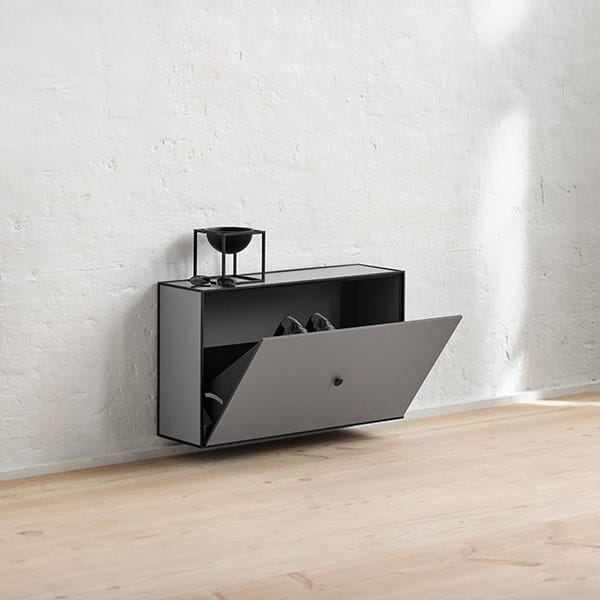 Frame shoe shelf, dark grey Audo Copenhagen