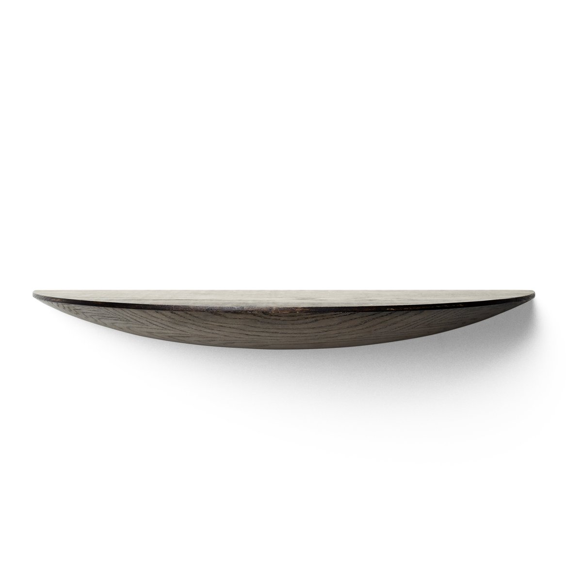 Audo Copenhagen Gridy Fungi shelf dark oak large | Scandinavian Design | Shelves & shelving systems | Brown