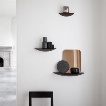 Gridy Fungi shelf dark oak - small - Audo Copenhagen