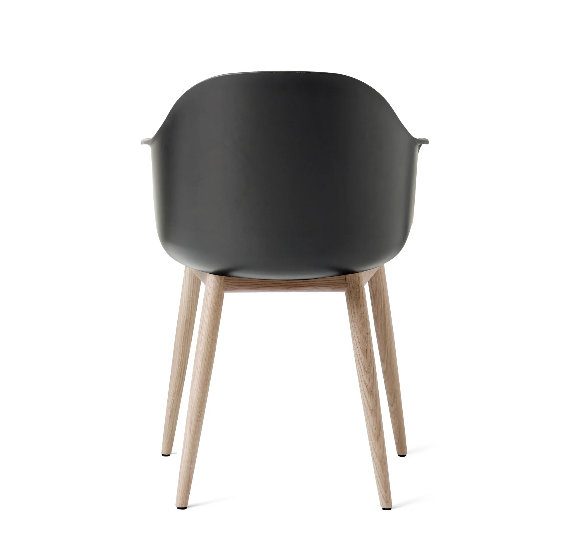 Harbour chair oak legs, Black Audo Copenhagen