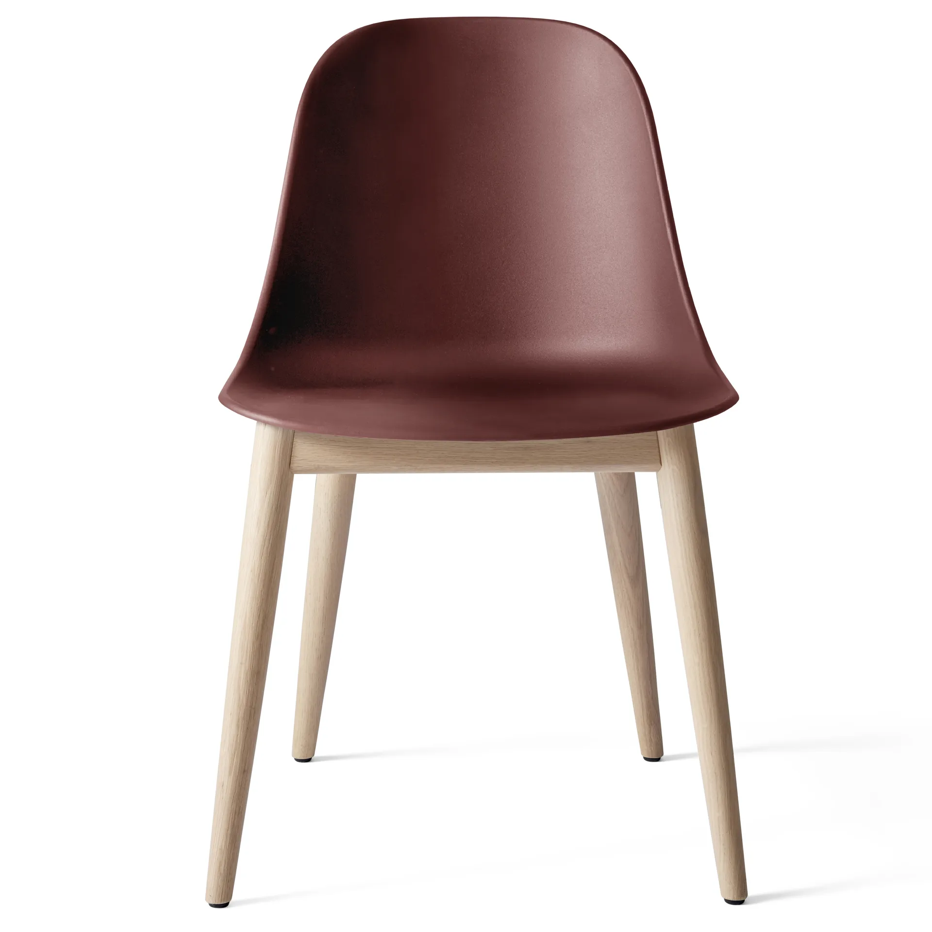 Harbour chair oak legs, Burned red Audo Copenhagen