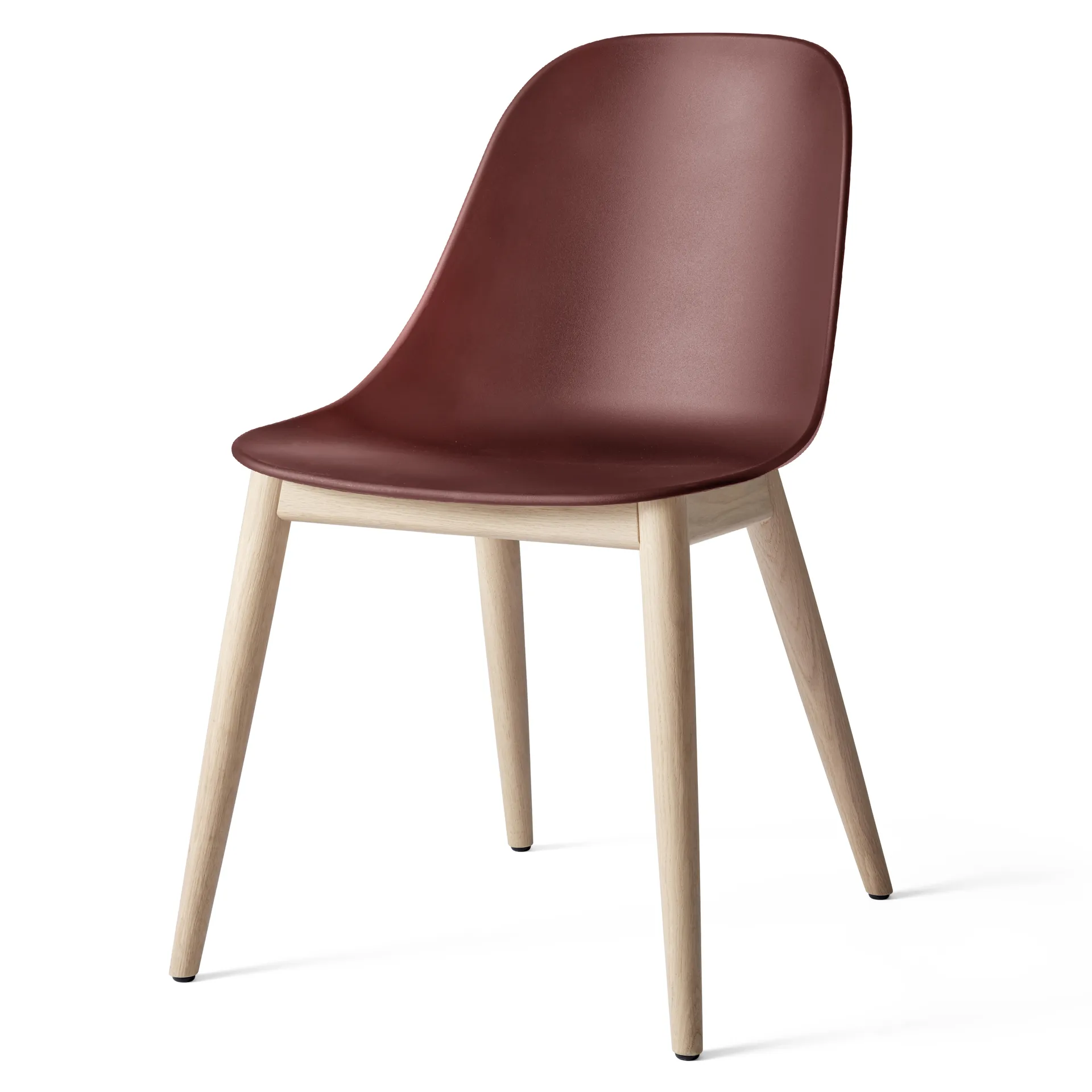 Harbour chair oak legs, Burned red Audo Copenhagen