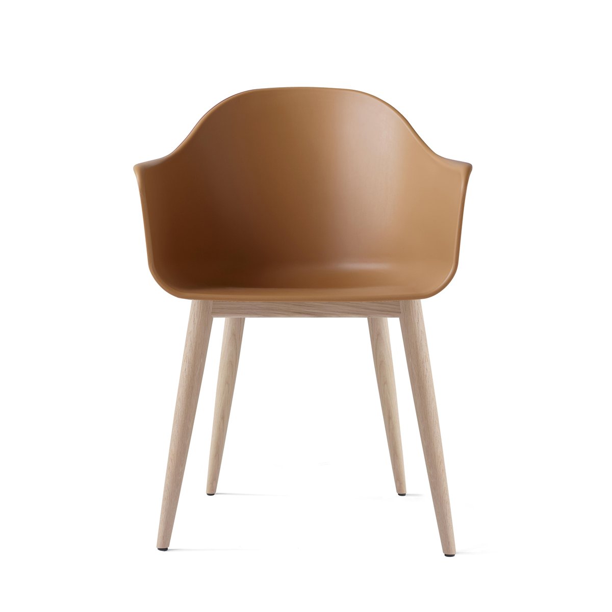 Audo Copenhagen Harbour chair oak legs Khaki | Scandinavian Design | Chairs | Brown