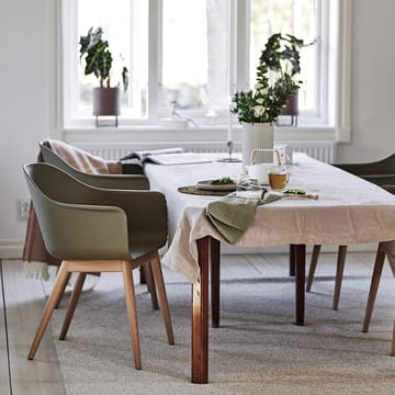 Harbour chair oak legs - Olive - Audo Copenhagen