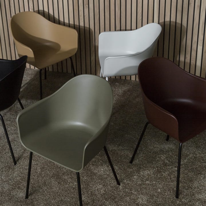 Harbour chair steel legs - Khaki - Audo Copenhagen