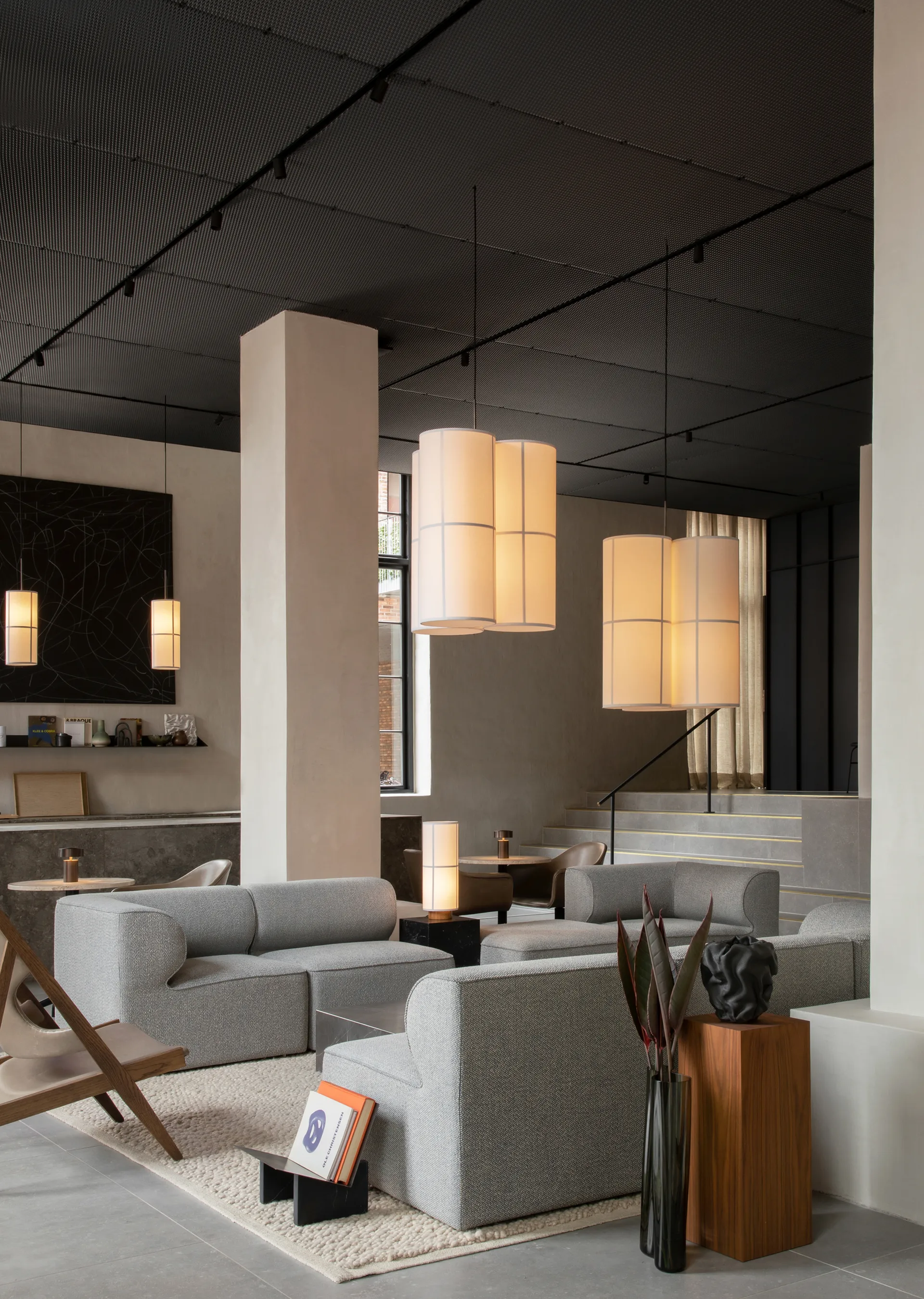 Hashira Cluster pendant lamp raw, 75 cm Audo Copenhagen