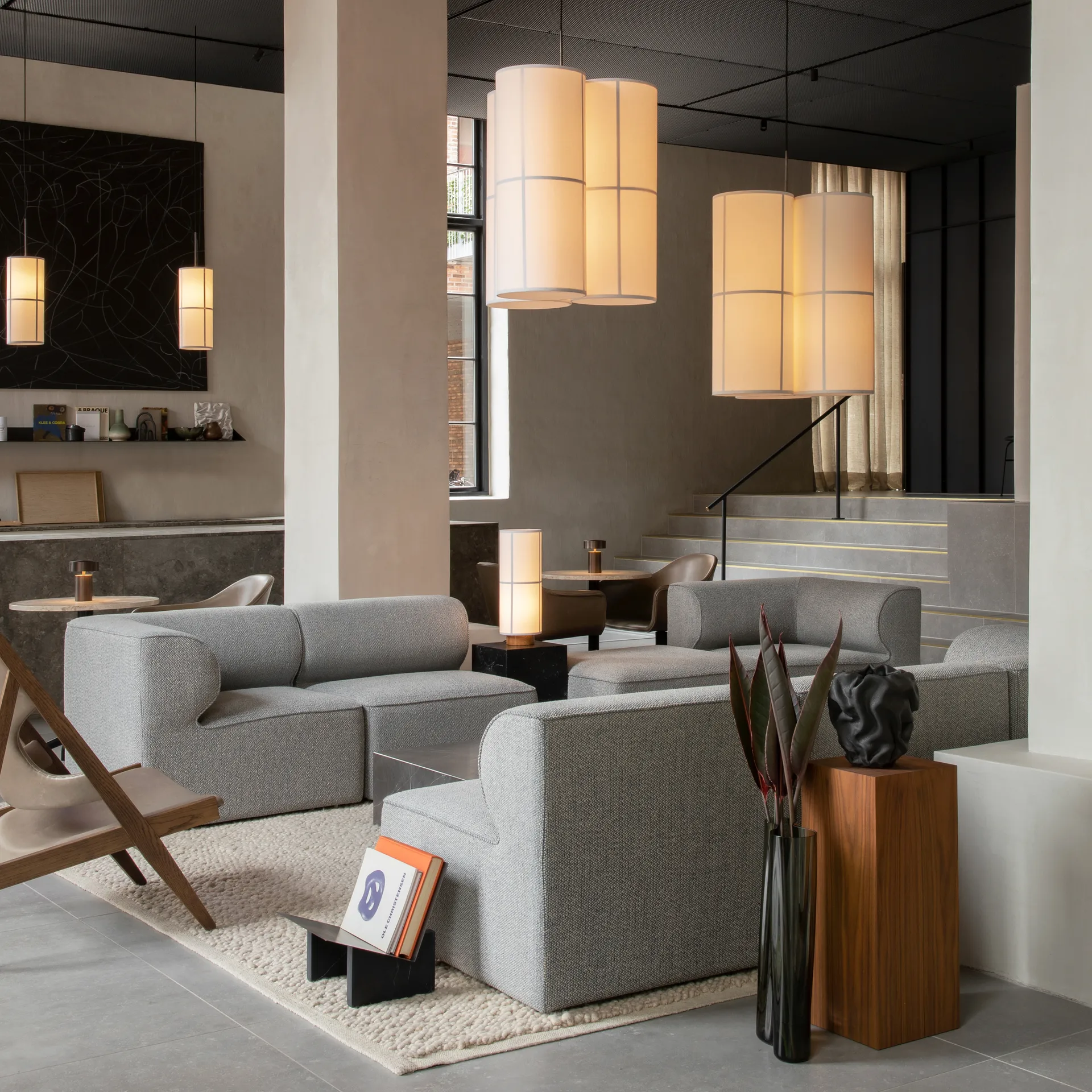 Hashira Cluster pendant lamp white, 75 cm Audo Copenhagen