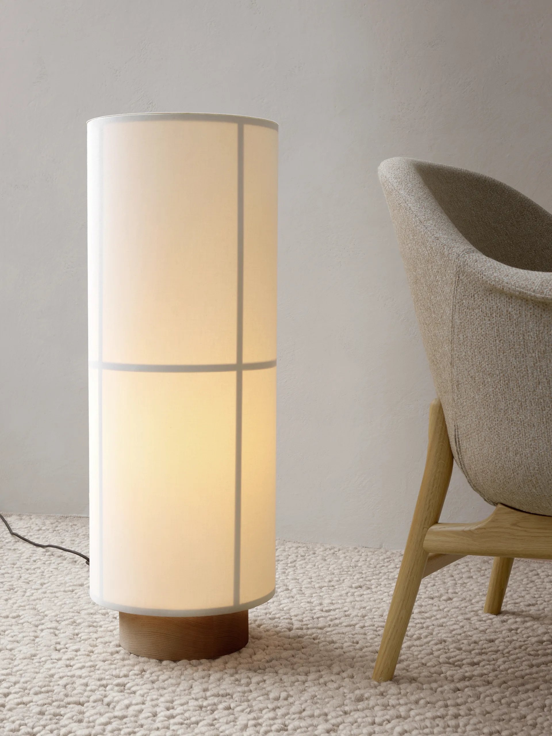 Hashira floor lamp, White Audo Copenhagen