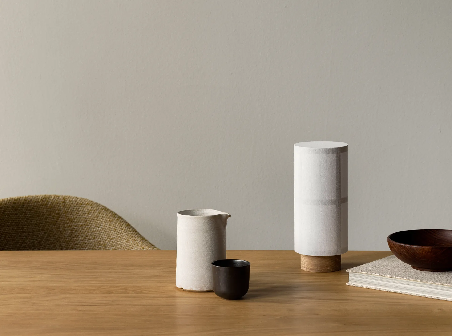 Hashira table lamp portable, White Audo Copenhagen