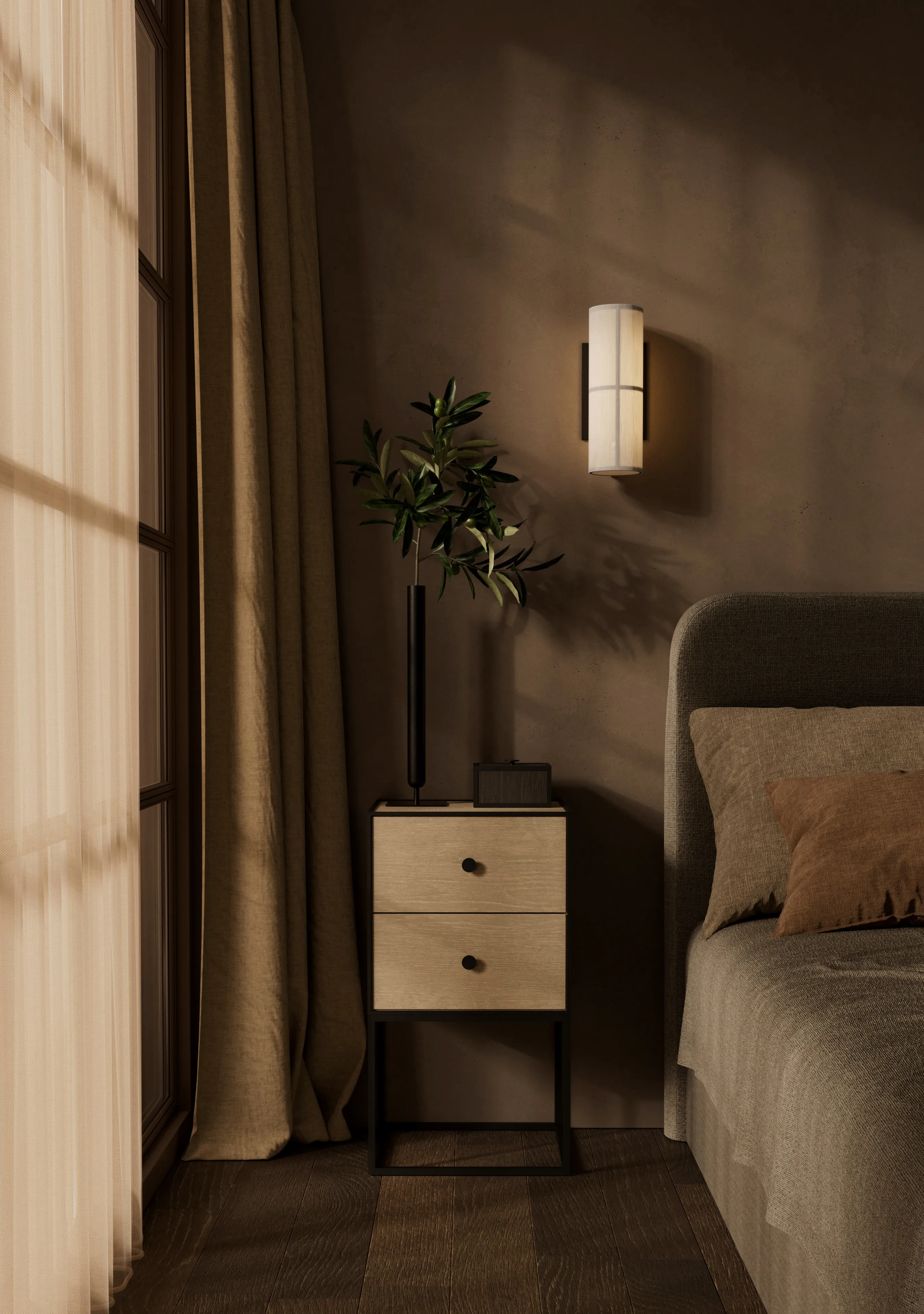 Hashira wall lamp Ø10 cm from Audo Copenhagen - NordicNest.com